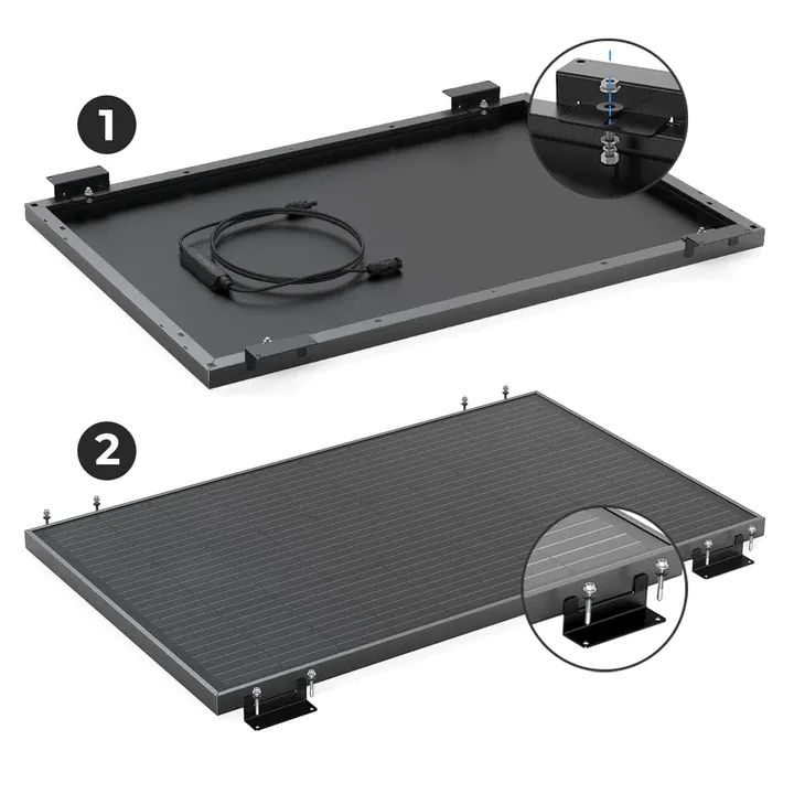 Cистема кріплень EcoFlow Rigid Solar Panel Mounting Feet — Photo 1