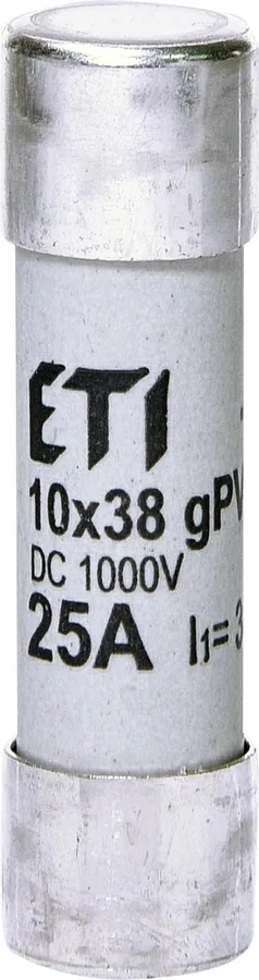 Запобіжник CH 10&amp;#215;38 gPV 25A 1000V (30kA)