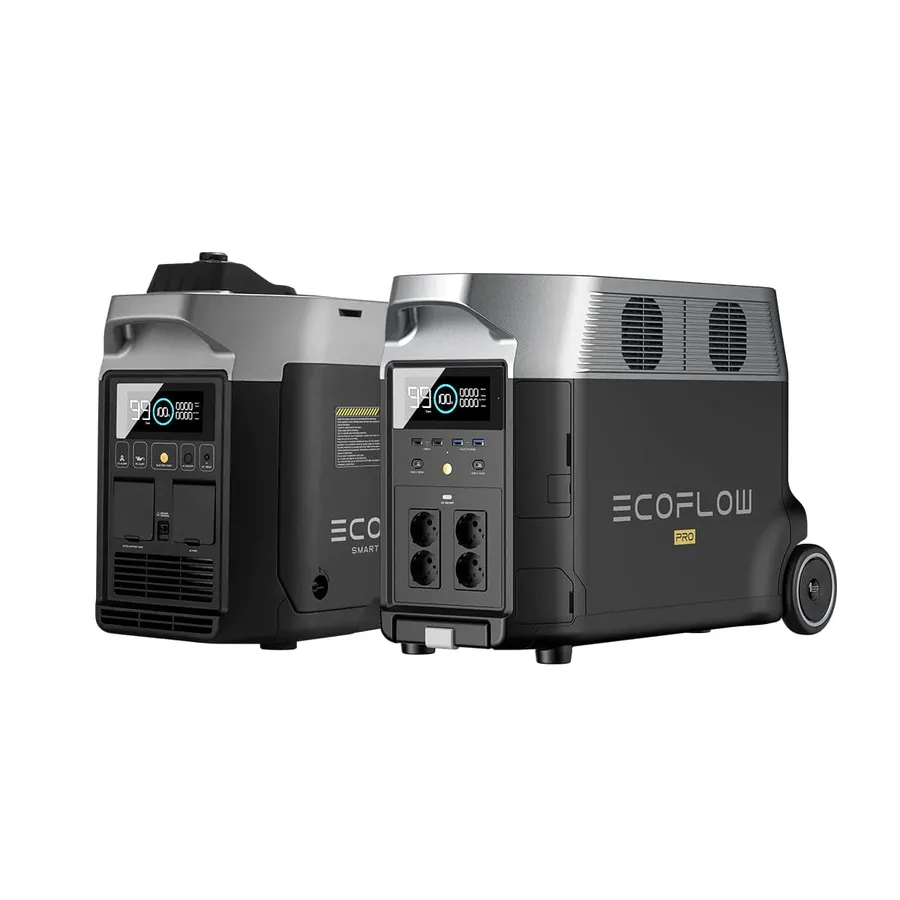 Комплект EcoFlow DELTA Pro + Двопаливний Генератор EcoFlow Smart Generator (газ-бензин)
