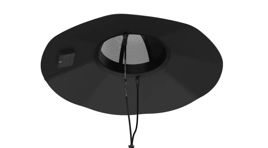 Сонячний капелюх EcoFlow Power Hat 12 Вт - Чорна L-XL — Photo 5