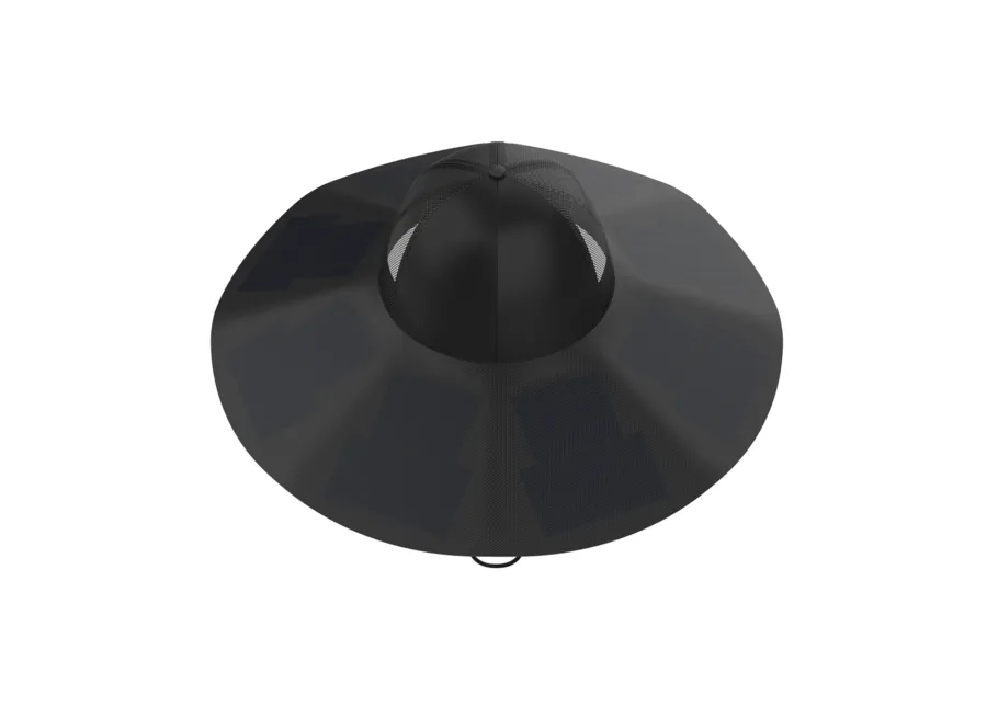 Сонячний капелюх EcoFlow Power Hat 12 Вт - Чорна L-XL — Photo 8