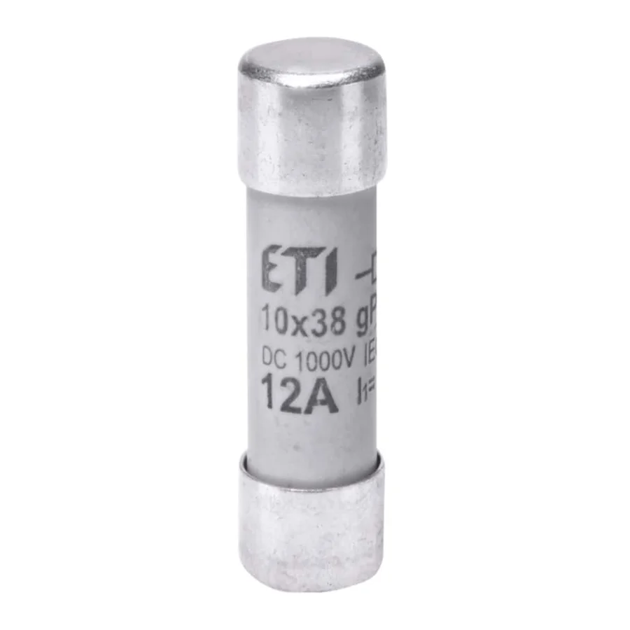 Запобіжник CH 10&amp;#215;38 gPV 12A 1000V (10kA)