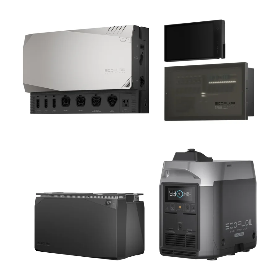 Комплект енергонезалежності EcoFlow Power Independence Kit 5 kWh (з генератором)