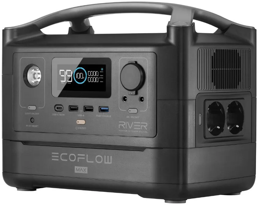Зарядна станція EcoFlow RIVER Max (576 Вт·год) — Photo 3
